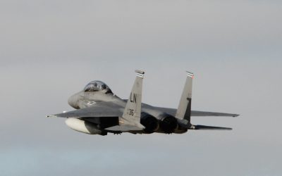 F15E Overshooting Lakenheath