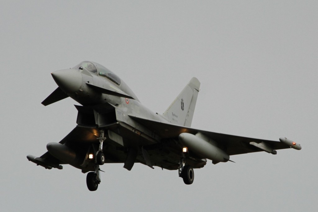 ITaF Eurofighter on Approach