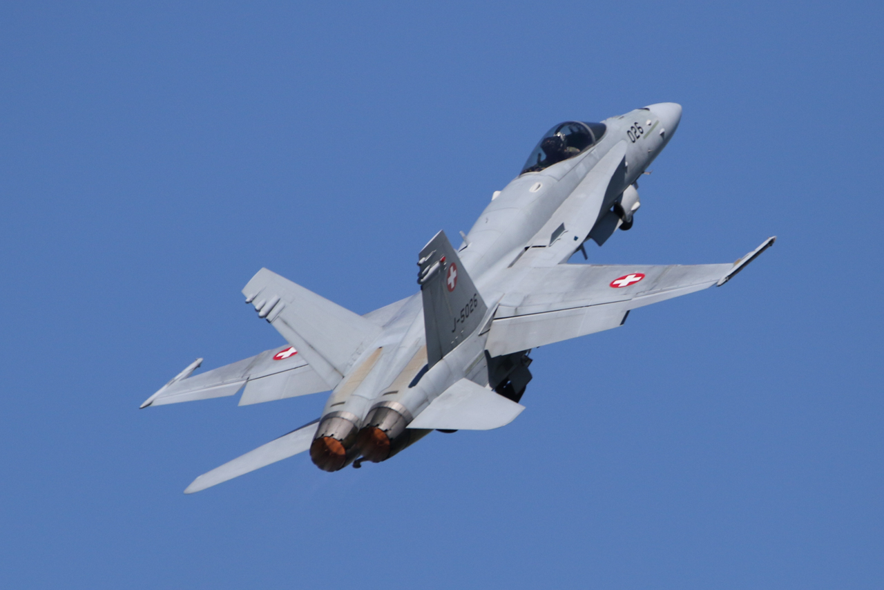 SwissAF F18C Display 2015-3