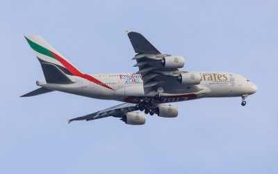 A6-EEM A380-861 Emirates Airline